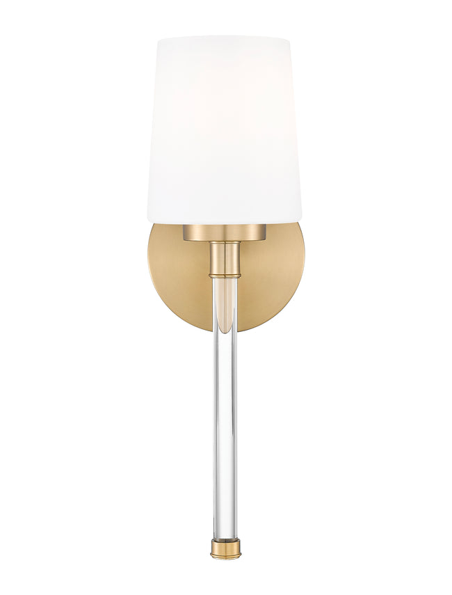7700-1S-MGLD - Henri 1 Light Wall 16" Sconce - Modern Gold