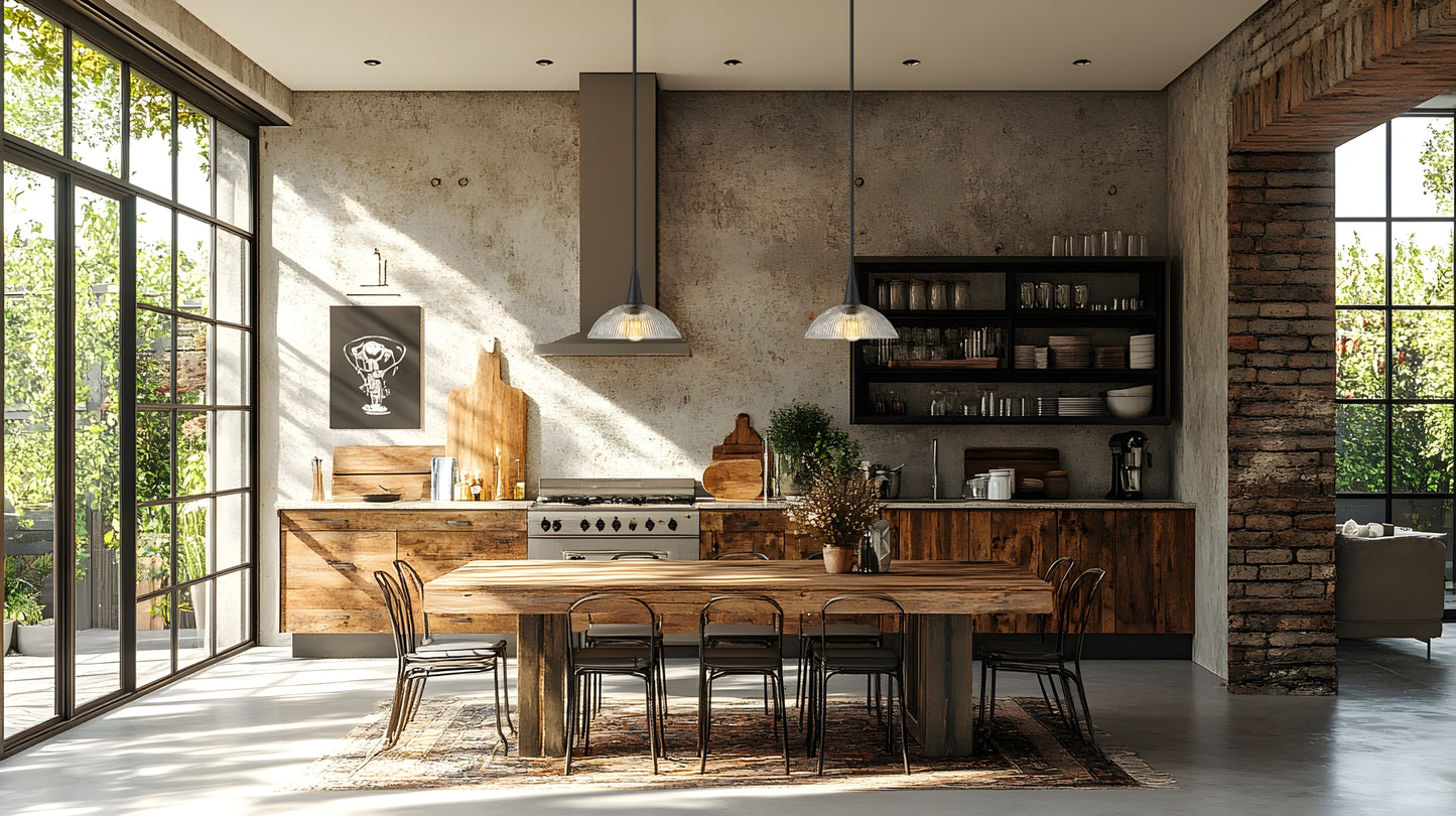 3051P12-MB - Lunelle 1 Light 12" Pendant - Matte Black