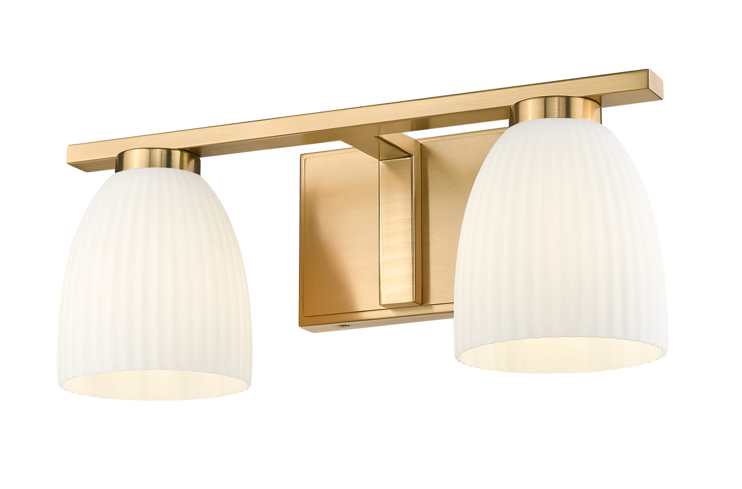 7518-2V-MGLD - Naya 2 Light 16" Vanity - Modern Gold