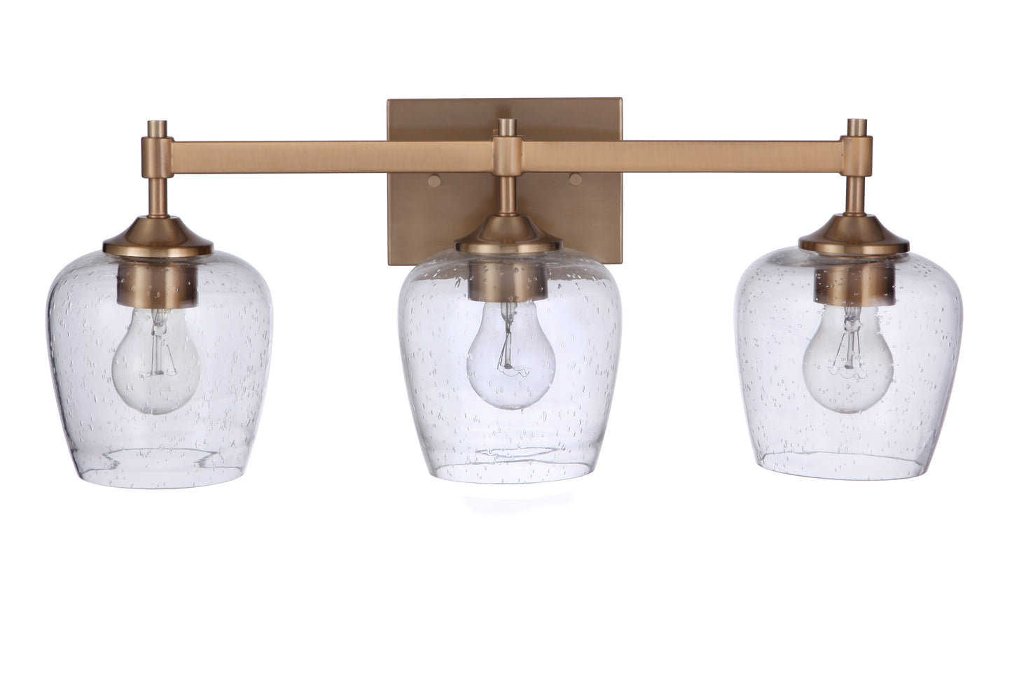 12422SB3 - Stellen 3 Light 22" Wide Vanity Light - Satin Brass