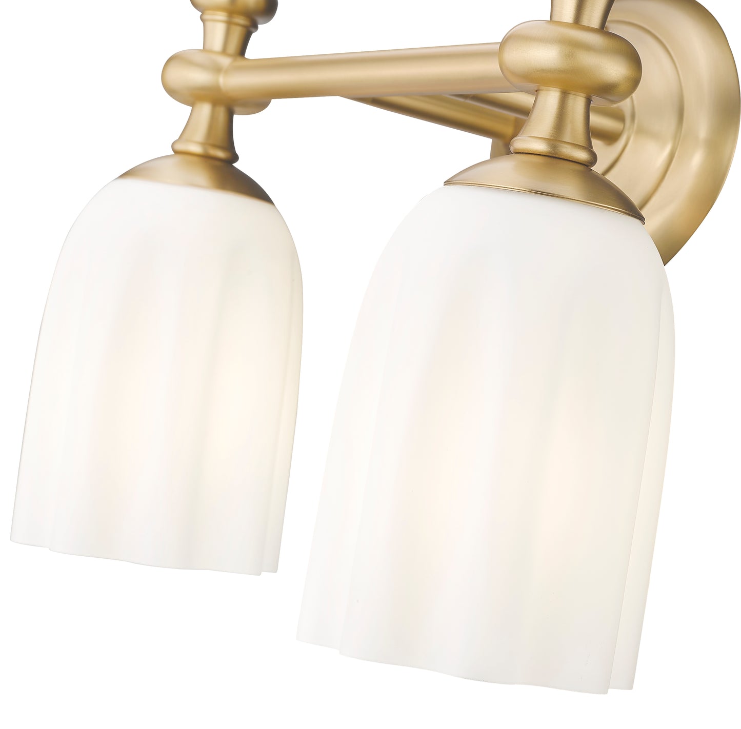1102-2V-MGLD - Orion 2 Light 14" Vanity - Modern Gold