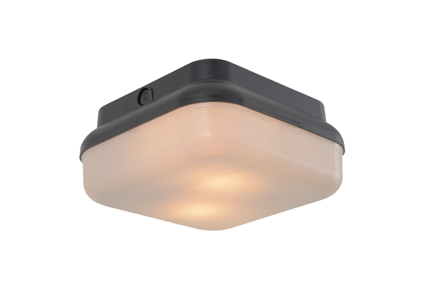 ZA6407-TB - Resilience Lanterns 2 Light 10" Wide Flush Mount - Textured Black