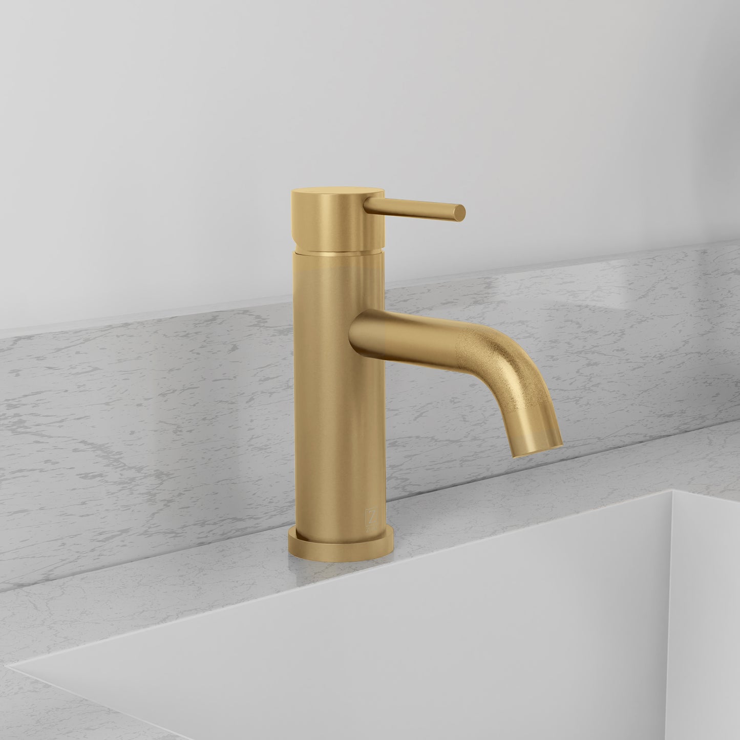 RBCN1-BF-CB - Rubicon Elegant Single Handle Bath Faucet in Champagne Bronze