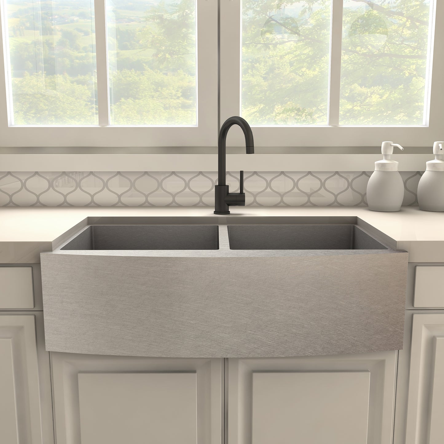REN-KF-MB - Renoir Kitchen Faucet in Matte Black