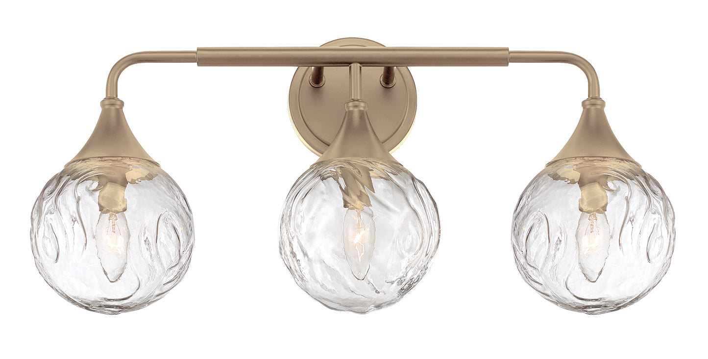 61203-CPZ - Reflection 3 Light 24" Wide Vanity Light - Premium Bronze