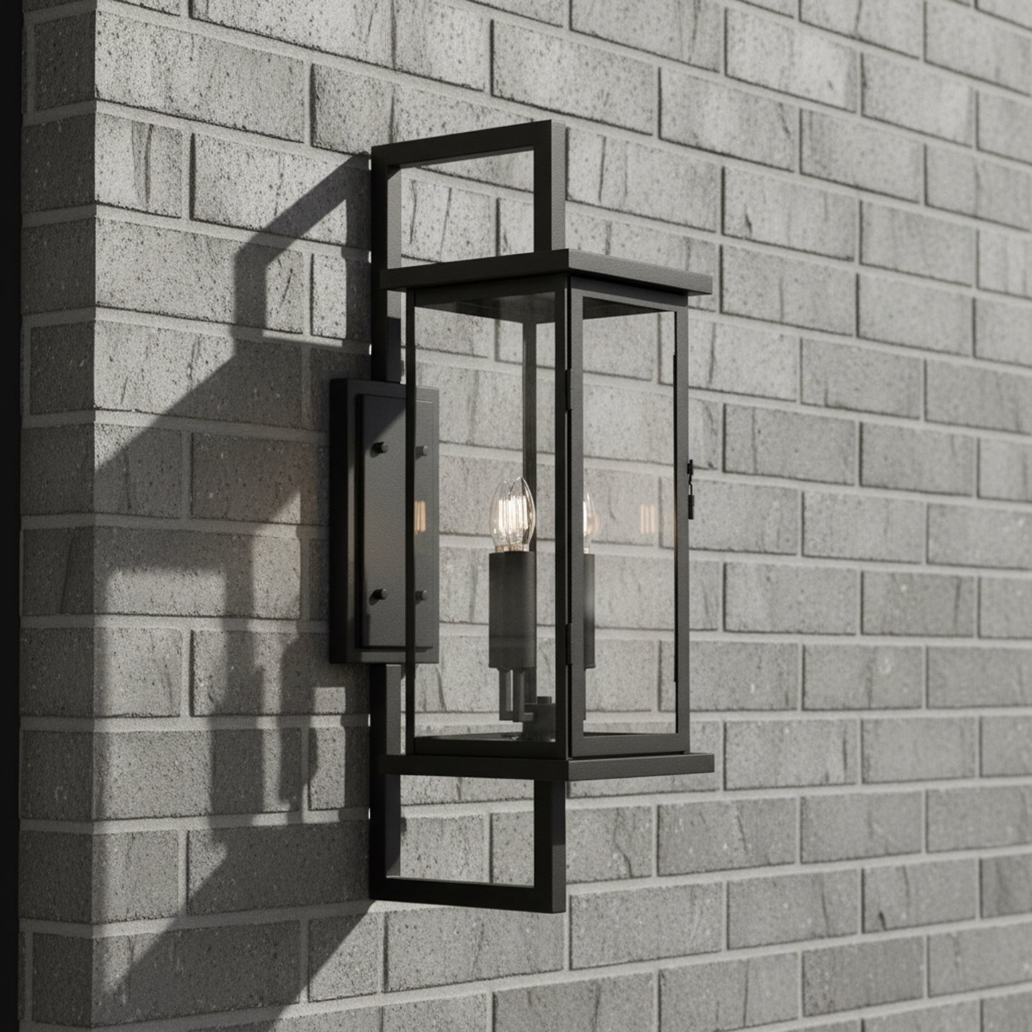 ZA8020-TB - Jordan 4 Light 32" High Outdoor Wall Lantern - Textured Black