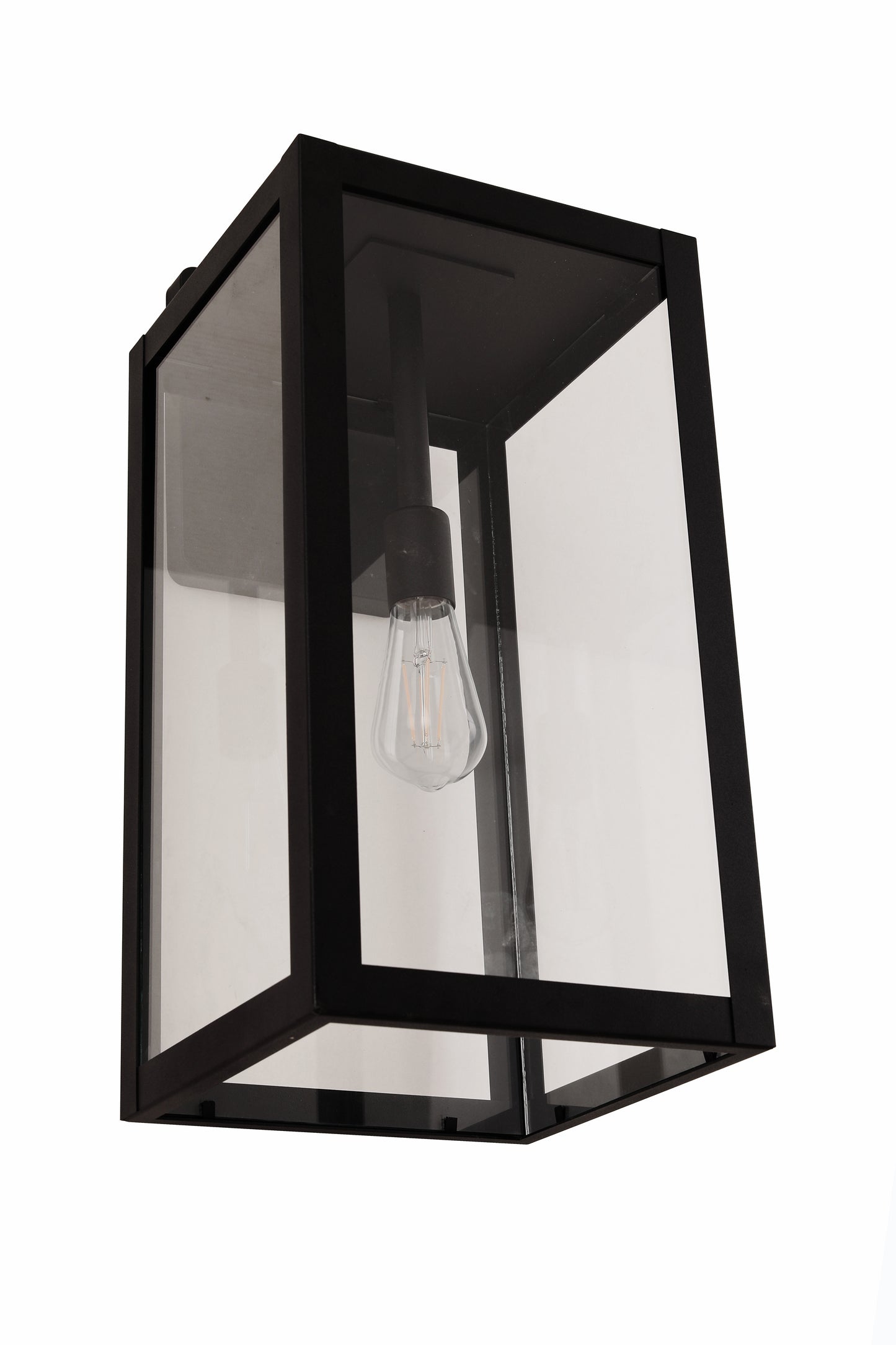 ZA7134-TB - Harris 1 Light 22" High Outdoor Wall Lantern - Textured Black