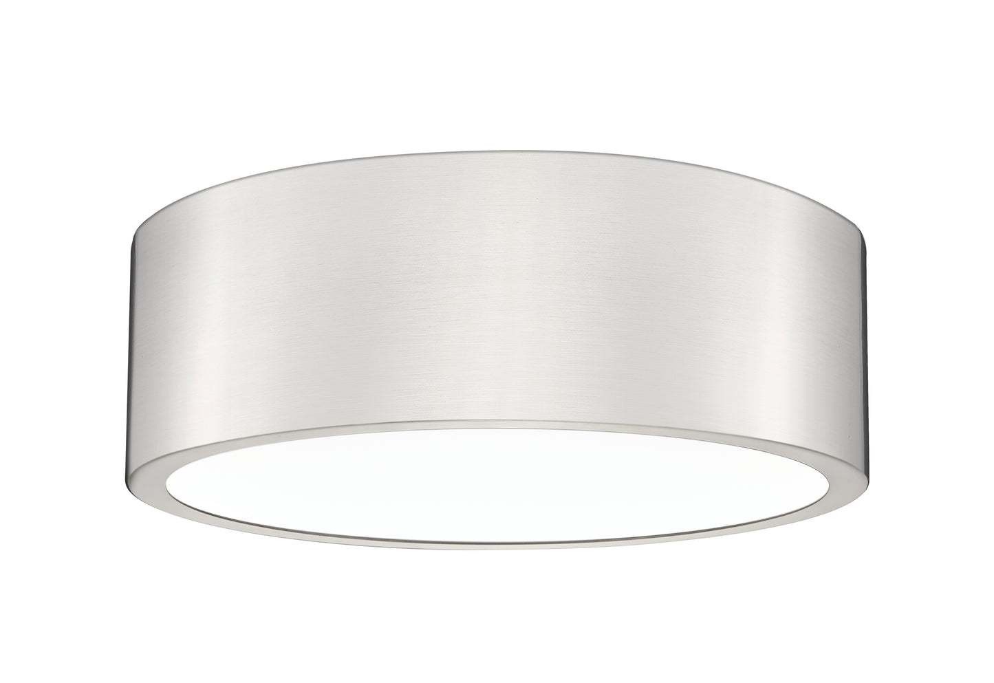 1017F12-BN-LED - Coronado 1 Light Flush 12" Mount - Brushed Nickel