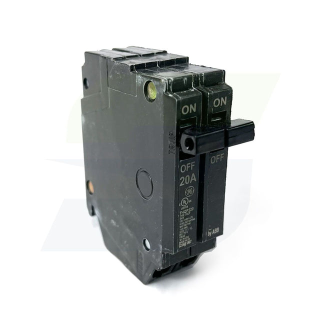 THQP220 - 2-Pole Plug-In Circuit Breaker - 120/240V, 20A, Q-Line
