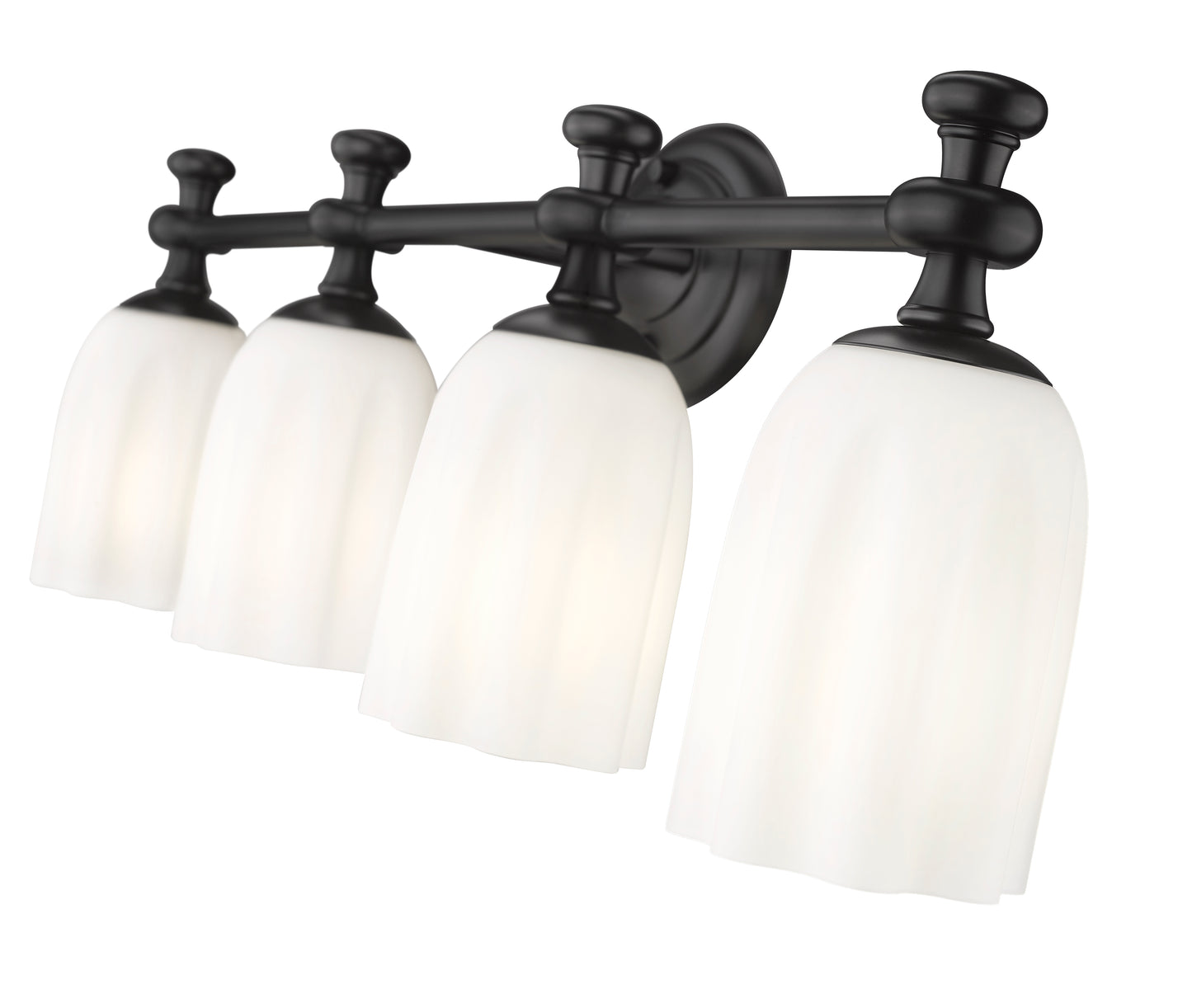 1102-4V-MB - Orion 4 Light 31" Vanity - Matte Black