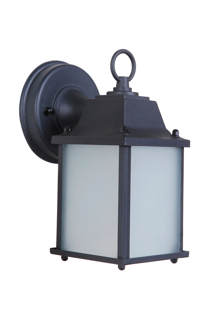 Z192-TB-LED - Coach Lights Cast 1 Light 8.66" High Outdoor Wall Lantern - Textured Black