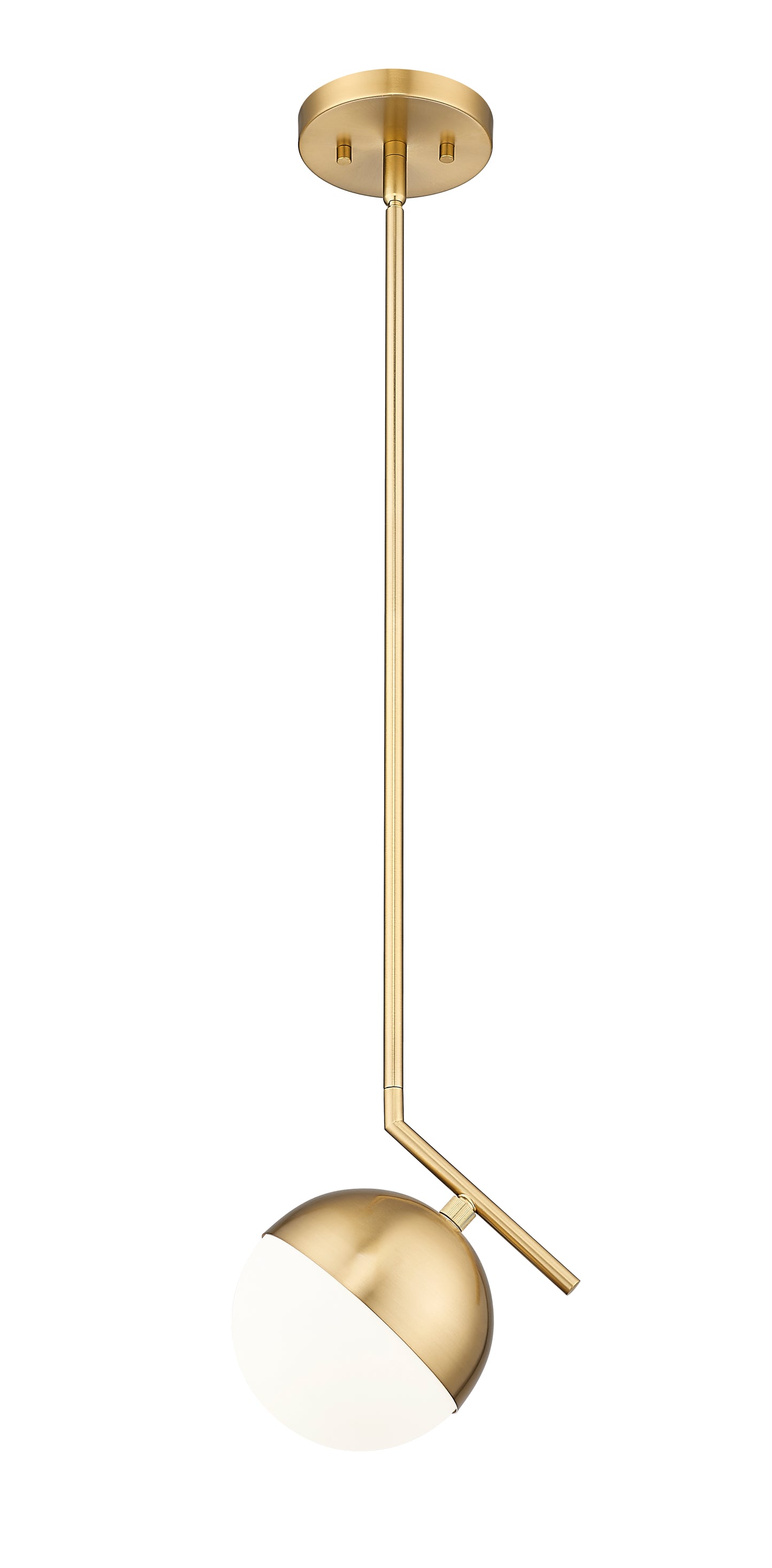 7517P7-MGLD - Realm Sphere 1 Light 8" Pendant - Modern Gold