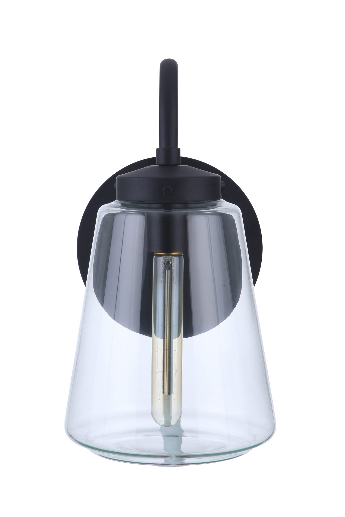 ZA3814-MN - Laclede 1 Light 15" High Outdoor Wall Lantern - Midnight