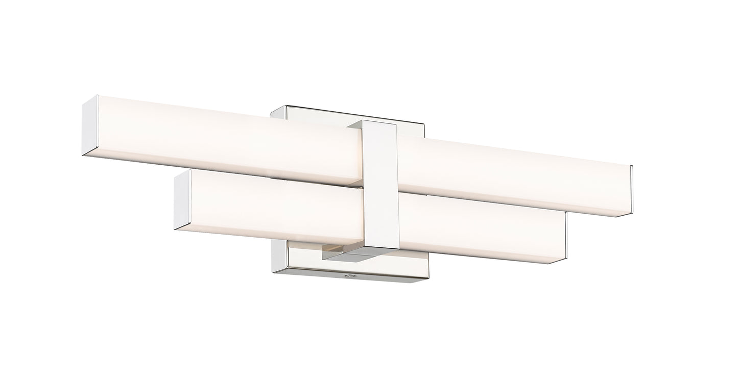1008-18W-CH-LED - Zane 2 Light 18" Vanity - Chrome
