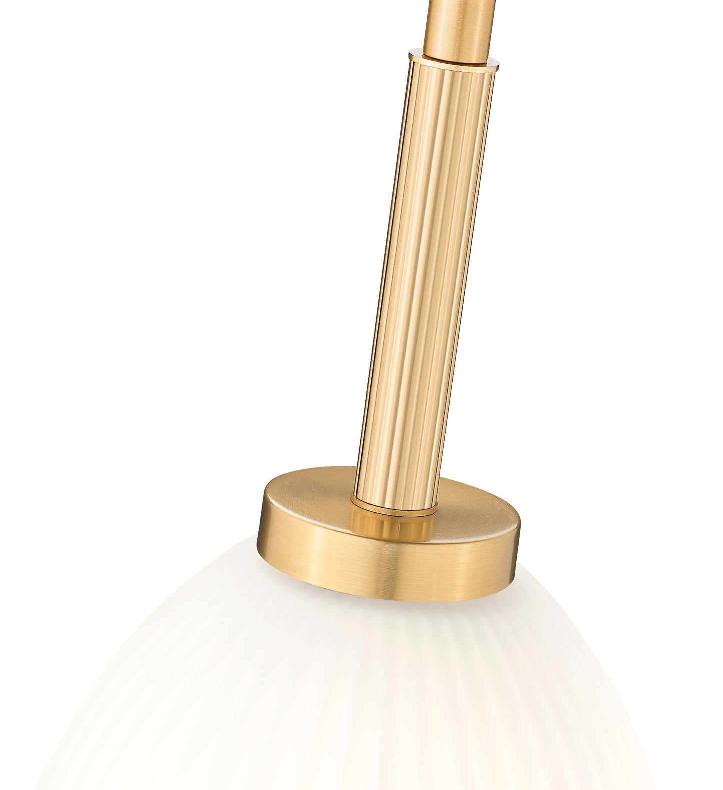 7518P8-MGLD - Naya 1 Light 8" Pendant - Modern Gold
