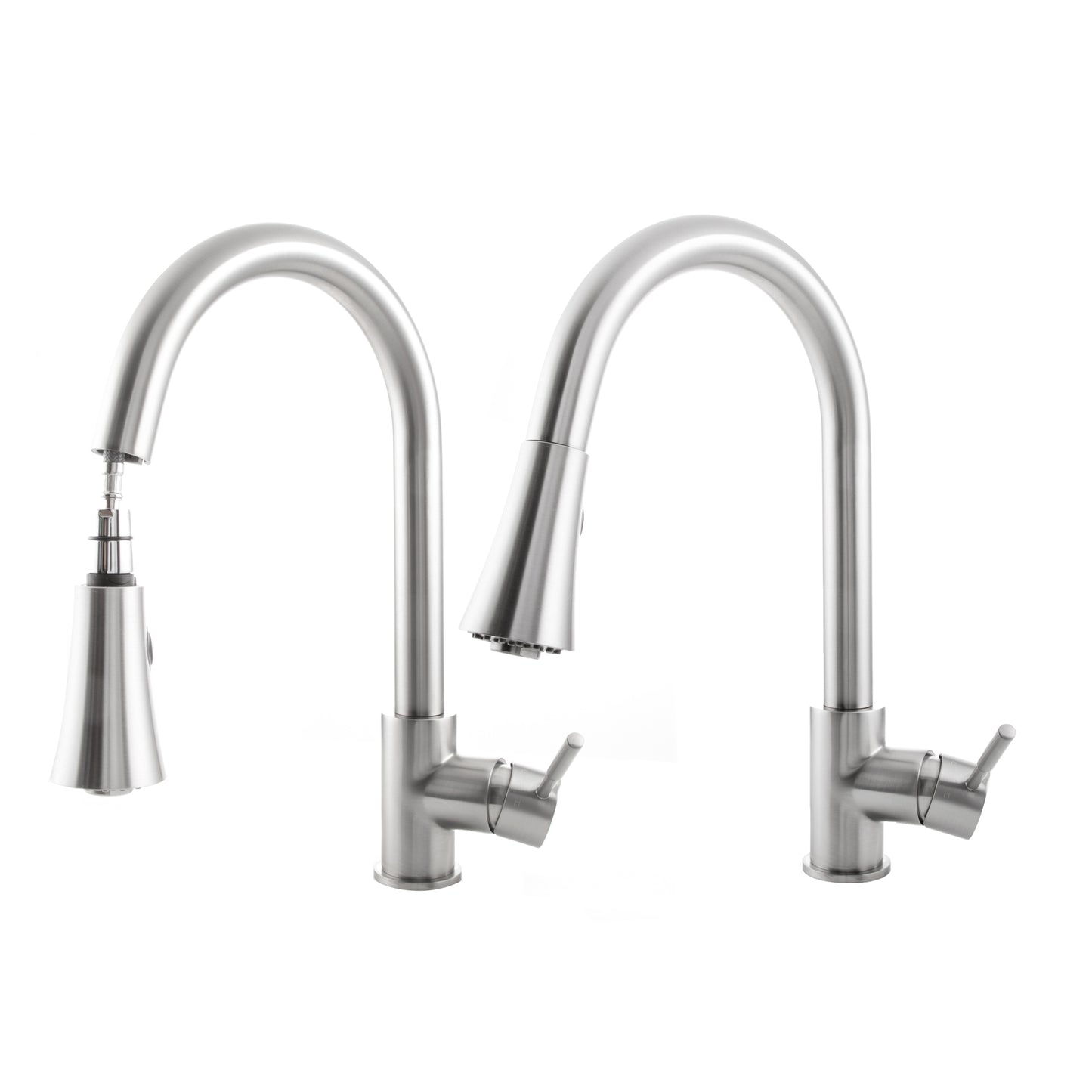EDS-KF-BN - Edison Kitchen Faucet in Brushed Nickel