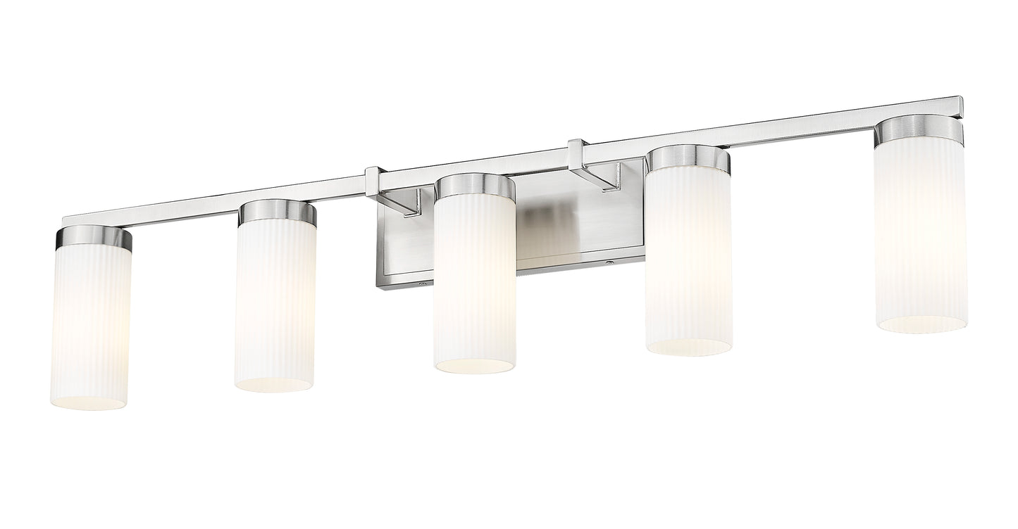 3044-5V-BN - Danica 5 Light 39" Vanity - Brushed Nickel