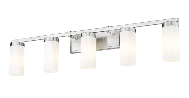3044-5V-BN - Danica 5 Light 39" Vanity - Brushed Nickel