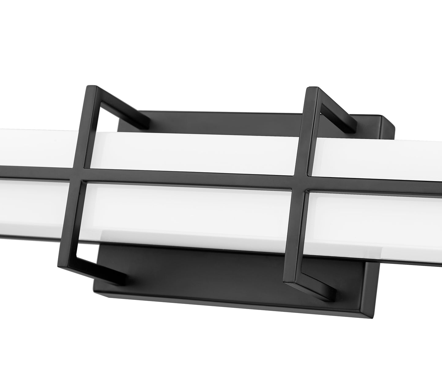 1011-40W-MB-LED - Harrison 1 Light 40" Vanity - Matte Black