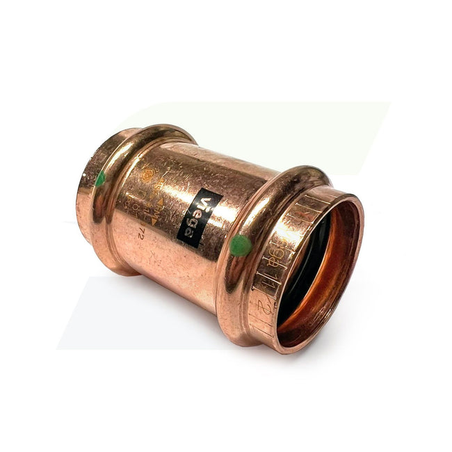 78192 - 1-1/2" ProPress Copper Coupling without Stop