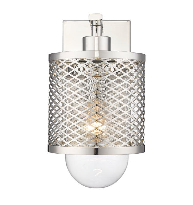 3037-1S-PN - Kipton 1 Light Wall 11" Sconce - Polished Nickel