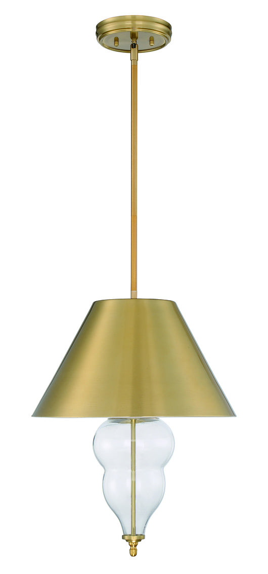 P955SB3 - 3 Light 16" Wide Pendant - Satin Brass