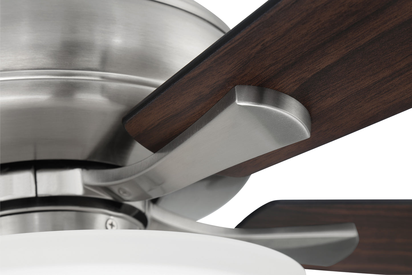 ECF111BNK5-DWWLN - Eos 3 Light Bowl 52" 5 Blade Ceiling Fan with Light Kit - Brushed Nickel