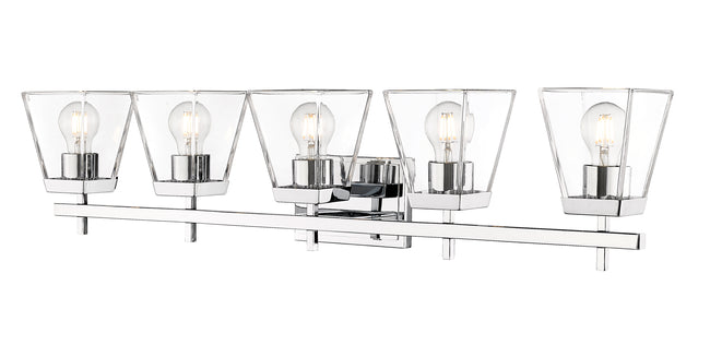 819-5V-CH - Lauren 5 Light 39" Vanity - Chrome