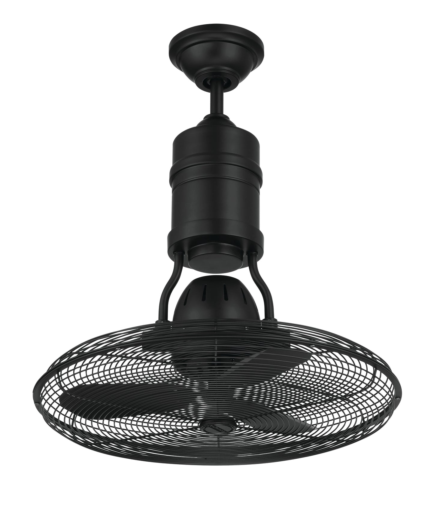 BW321FB3 - Bellows III Indoor/Outdoor 18" 3 Blade Indoor Outdoor Ceiling Fan - Flat Black