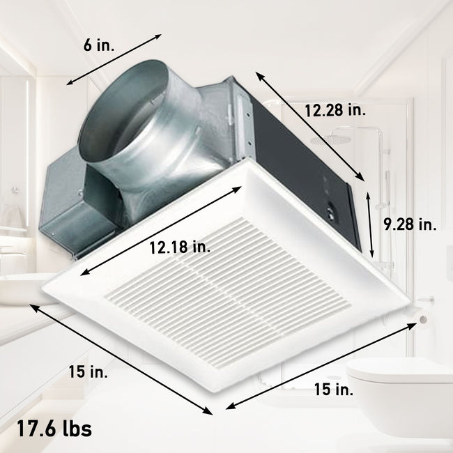 FV-30VQ3 - WhisperCeiling Spot Ventilation Fan - 290 CFM