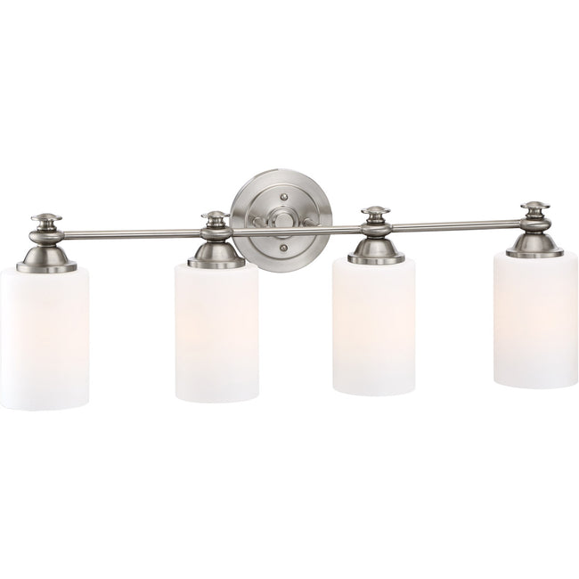 49804-BNK - Dardyn 4 Light 30" Wide Vanity Light - Brushed Nickel