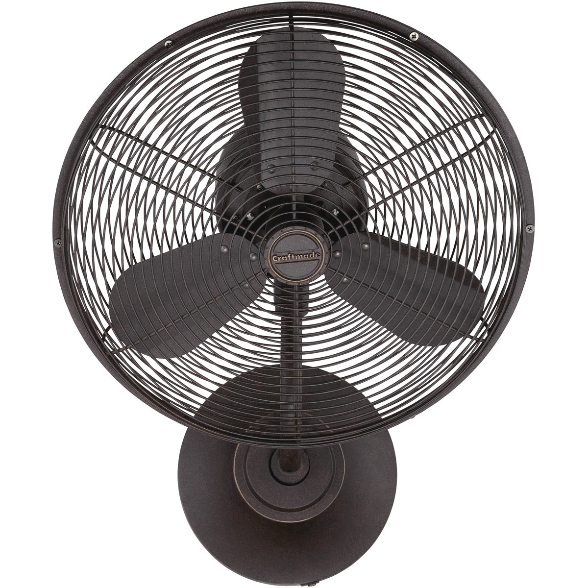 BW116AG3-HW - Bellows I Hard-wired Indoor/Outdoor 14" 3 Blade Indoor Outdoor Ceiling Fan - Aged Bronze Textured