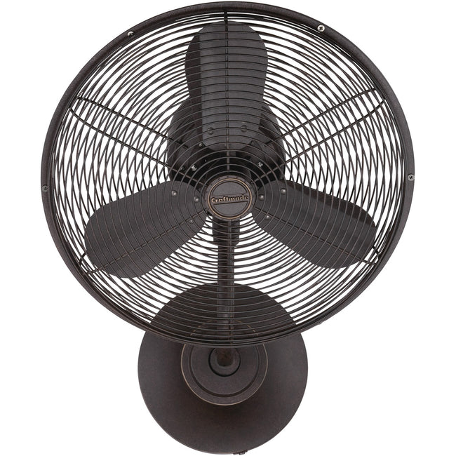 BW116AG3-HW - Bellows I Hard-wired Indoor/Outdoor 14" 3 Blade Indoor Outdoor Ceiling Fan - Aged Bronze Textured