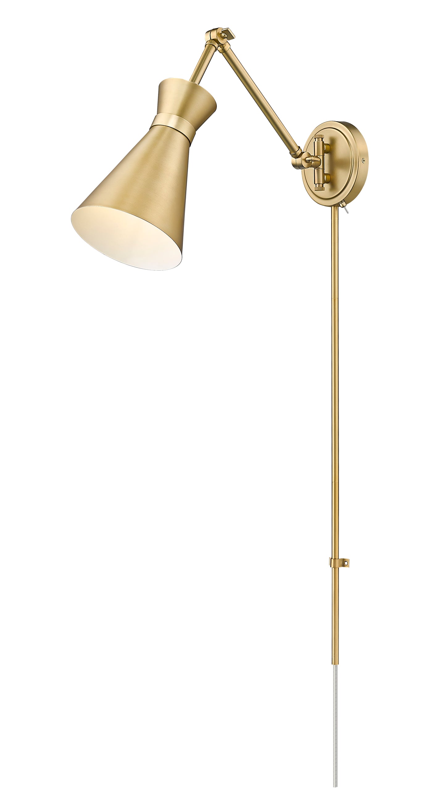 351S-MGLD - Soriano 1 Light Wall 6" Sconce - Modern Gold