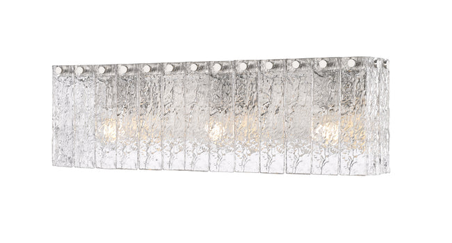 1943-3V-BN - Glacier 3 Light 24" Vanity - Brushed Nickel