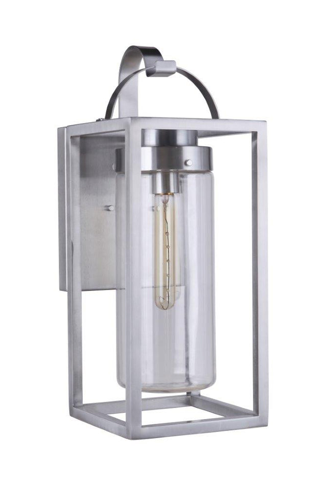 ZA4814-SA - Neo 1 Light 17" High Outdoor Wall Lantern - Satin Aluminum