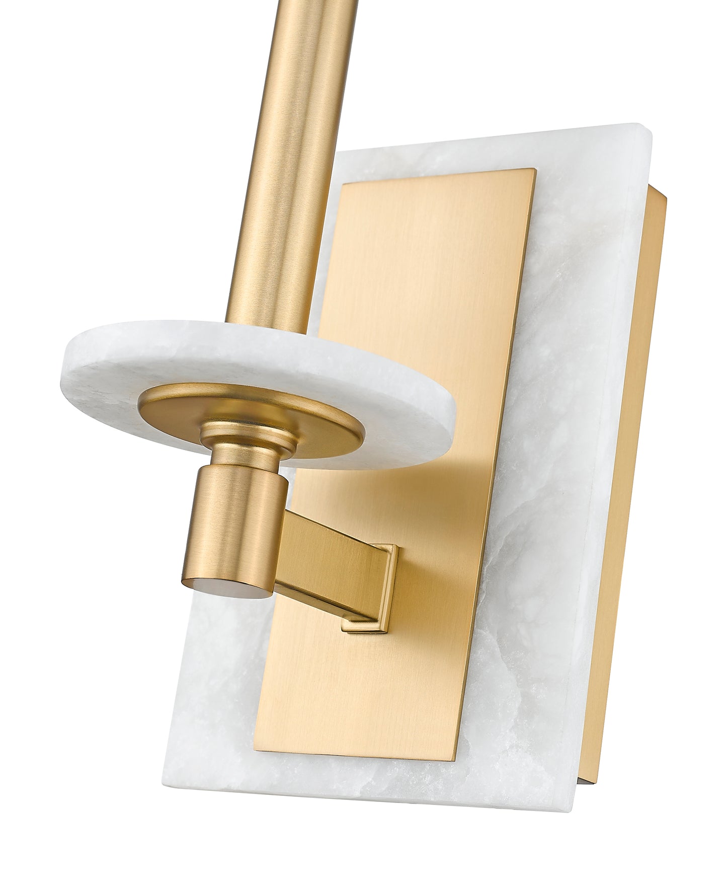 3045-1S-MGLD - Kaden 1 Light Wall 9" Sconce - Modern Gold