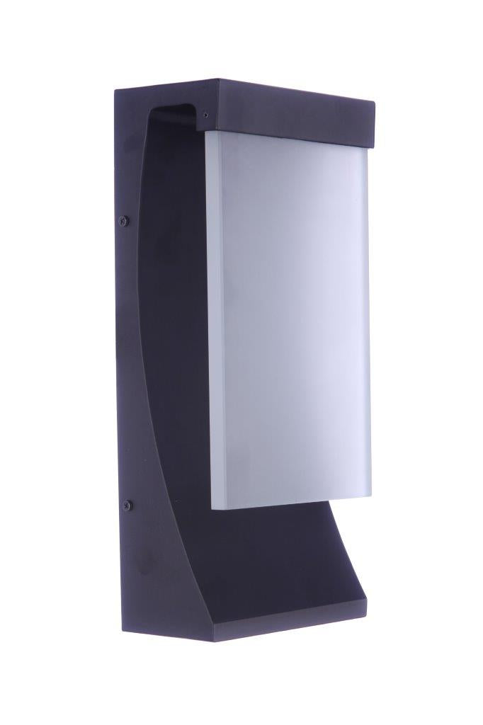 ZA5814-MN-LED - Vault 1 Light 15" High Outdoor Wall Lantern - Midnight