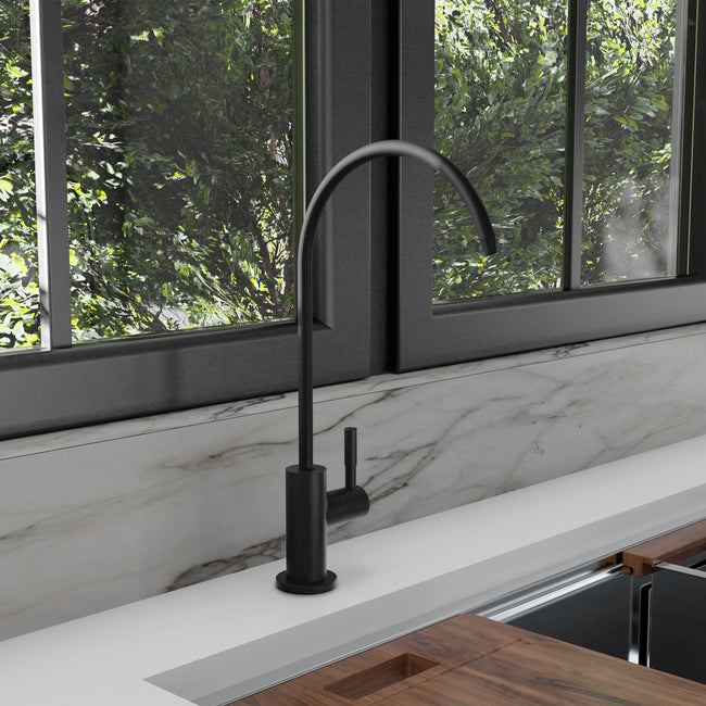 RBCN1-FBV-MB - Rubicon Single Handle Drink Faucet in Champagne Bronze