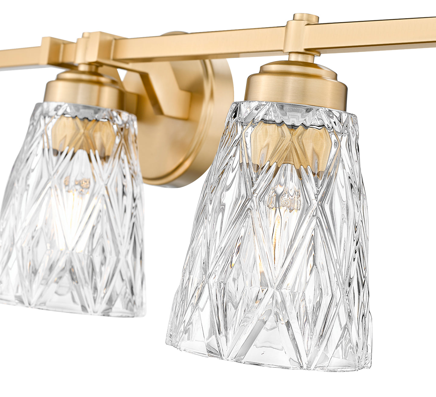 1960-5V-MGLD - Andree 5 Light 40" Vanity - Modern Gold