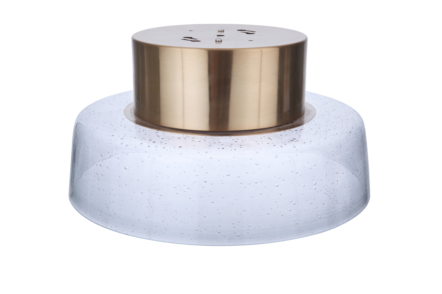 55180-SB-LED - Centric 1 Light 10.5" Wide Flush Mount - Satin Brass