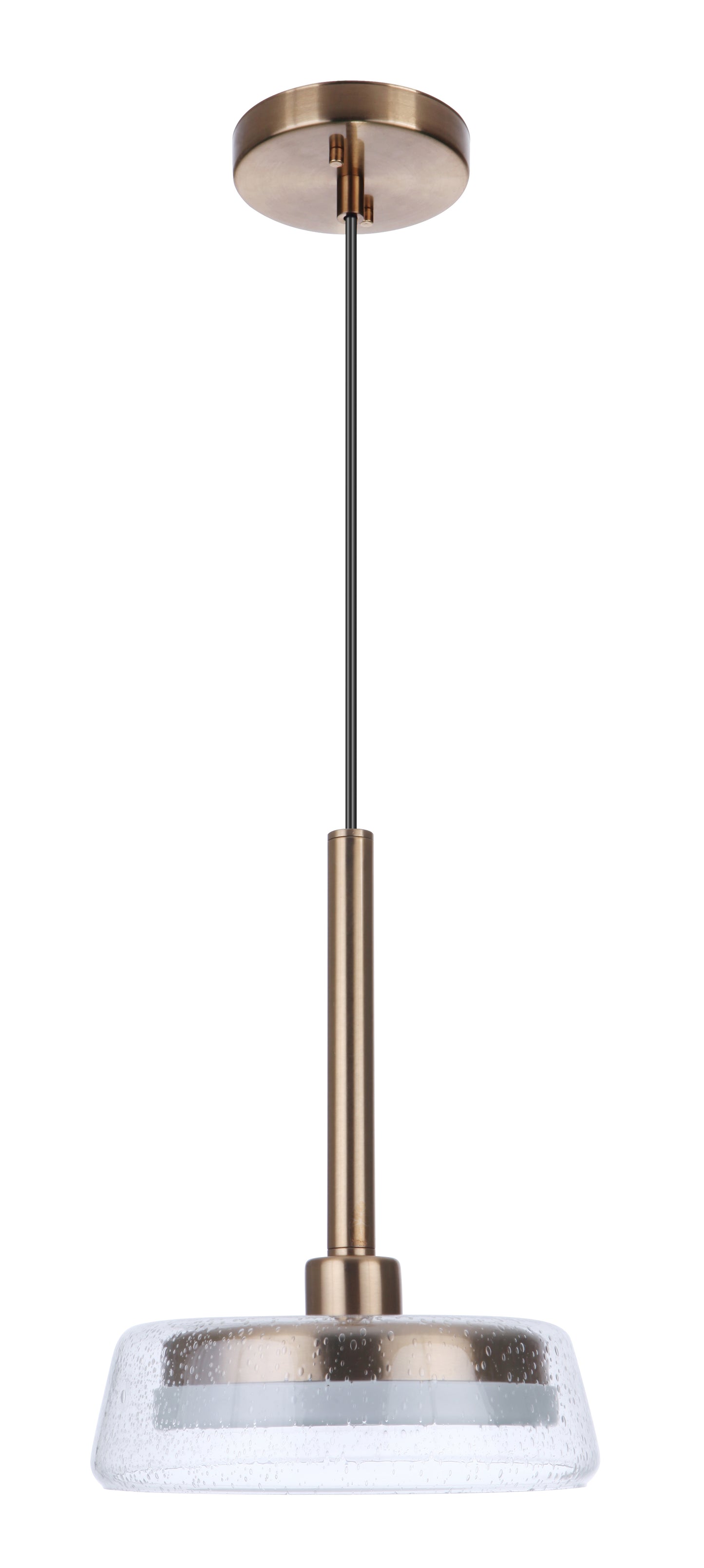 55191-SB-LED - Centric 1 Light 10" Wide Pendant - Satin Brass