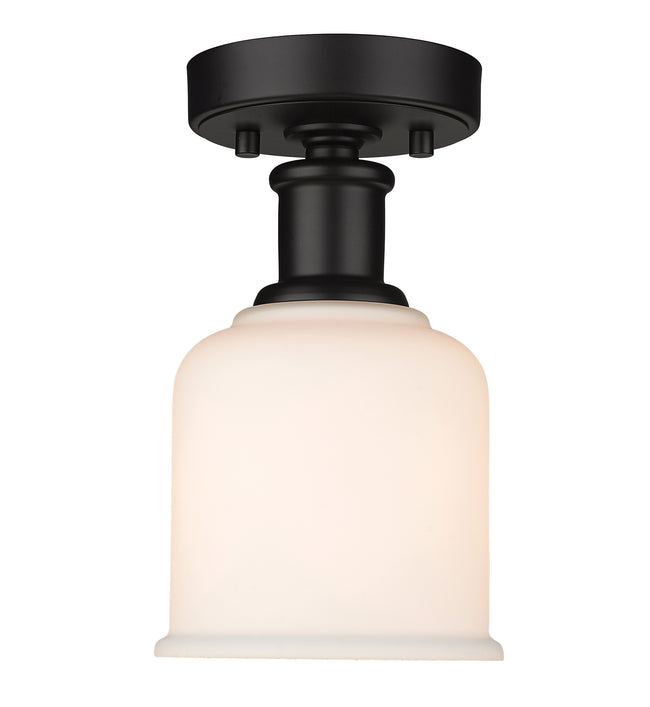 733F1-MB - Bryant 1 Light Flush 6" Mount - Matte Black
