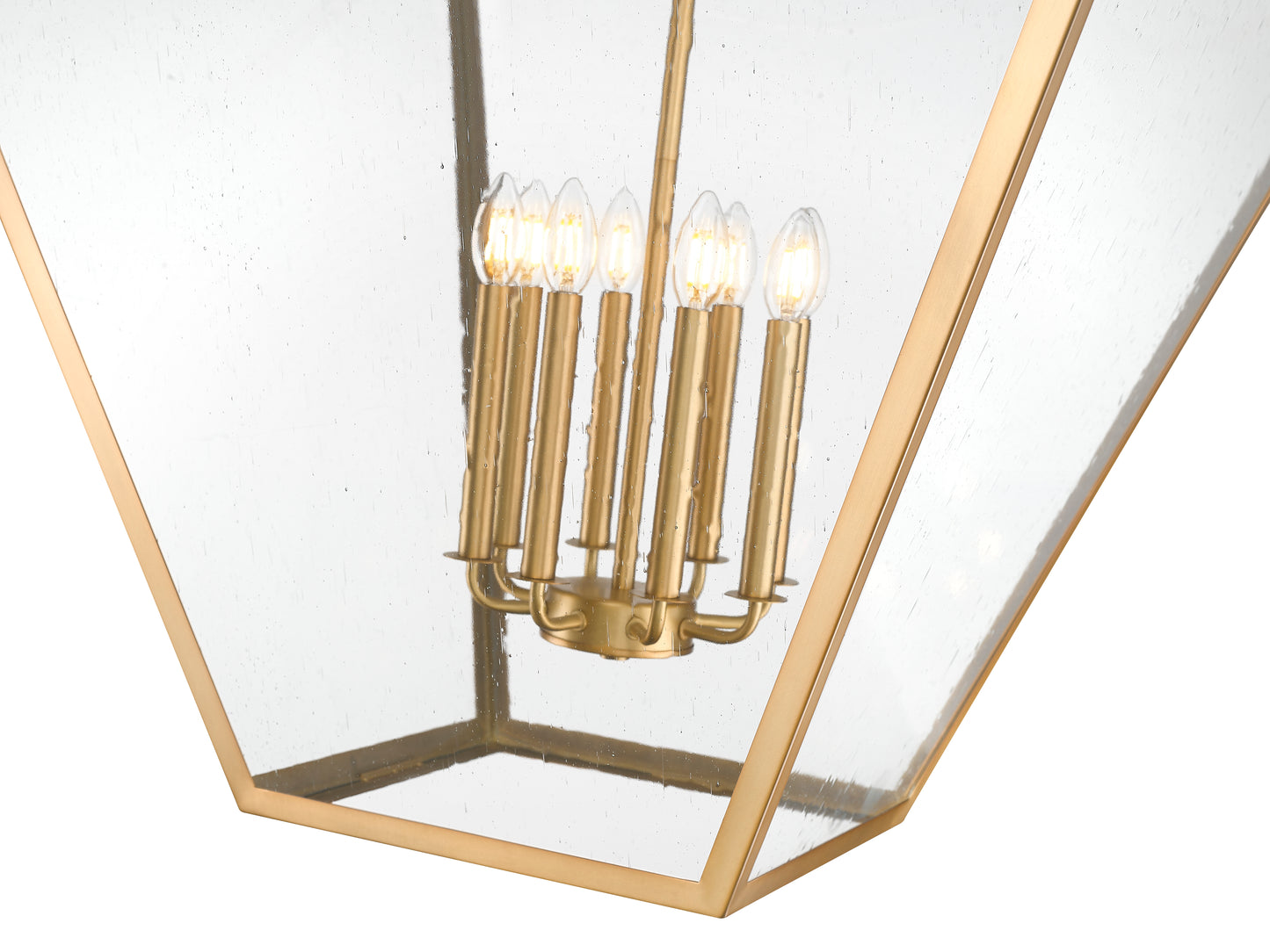 1961-8RB - Montalcino 8 Light 32" Chandelier - Rubbed Brass