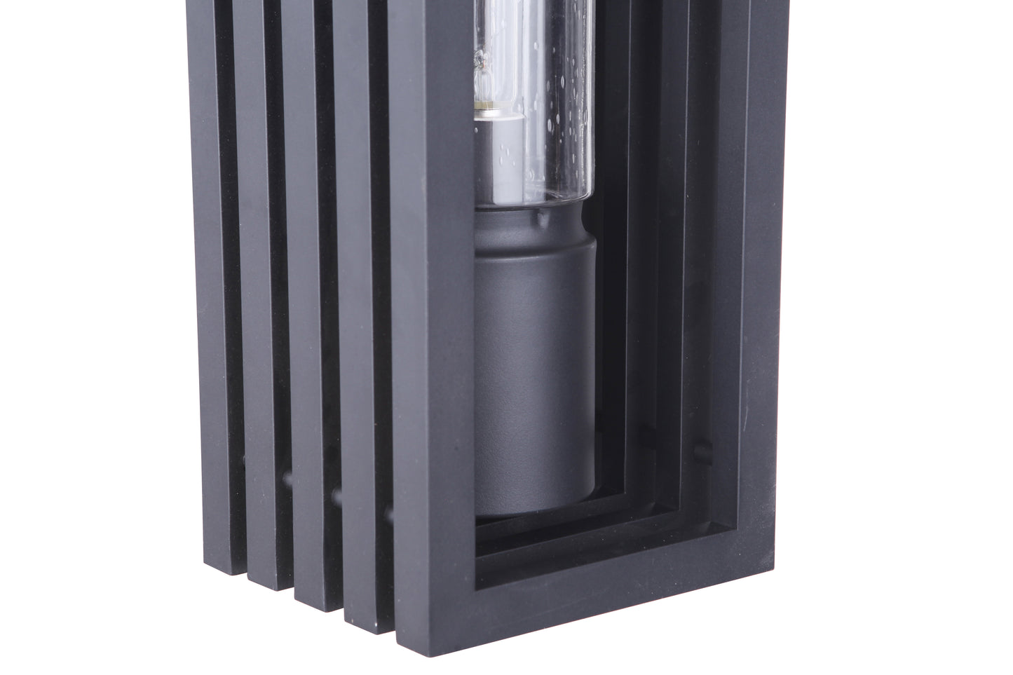 ZA2820-TB - Carmel 1 Light 20" High Outdoor Wall Lantern - Textured Black