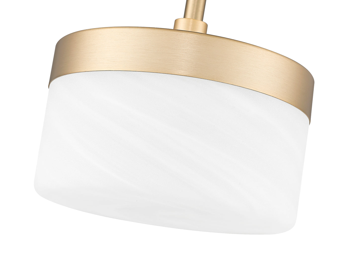827S-MGLD-LED - Renaud 1 Light Wall 11" Sconce - Modern Gold