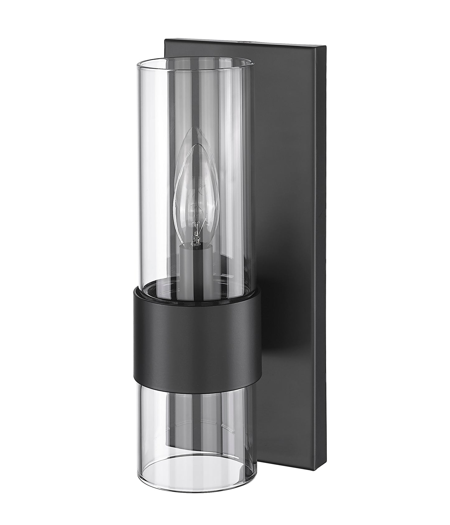 343-1S-MB - Lawson 1 Light Wall 12" Sconce - Matte Black