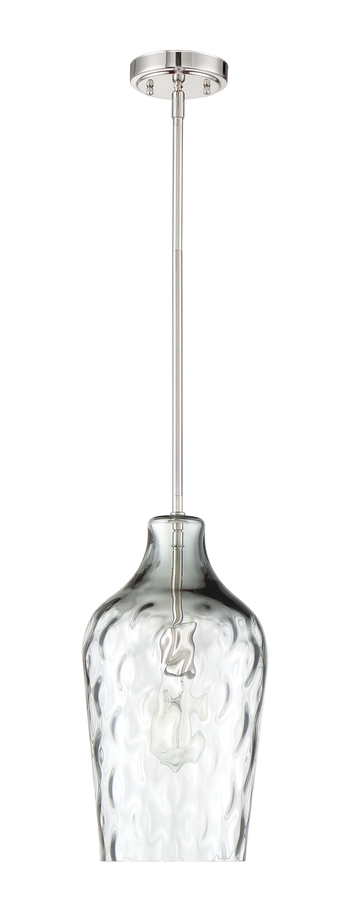 P726BNK1 - 1 Light 9" Wide Pendant - Brushed Nickel