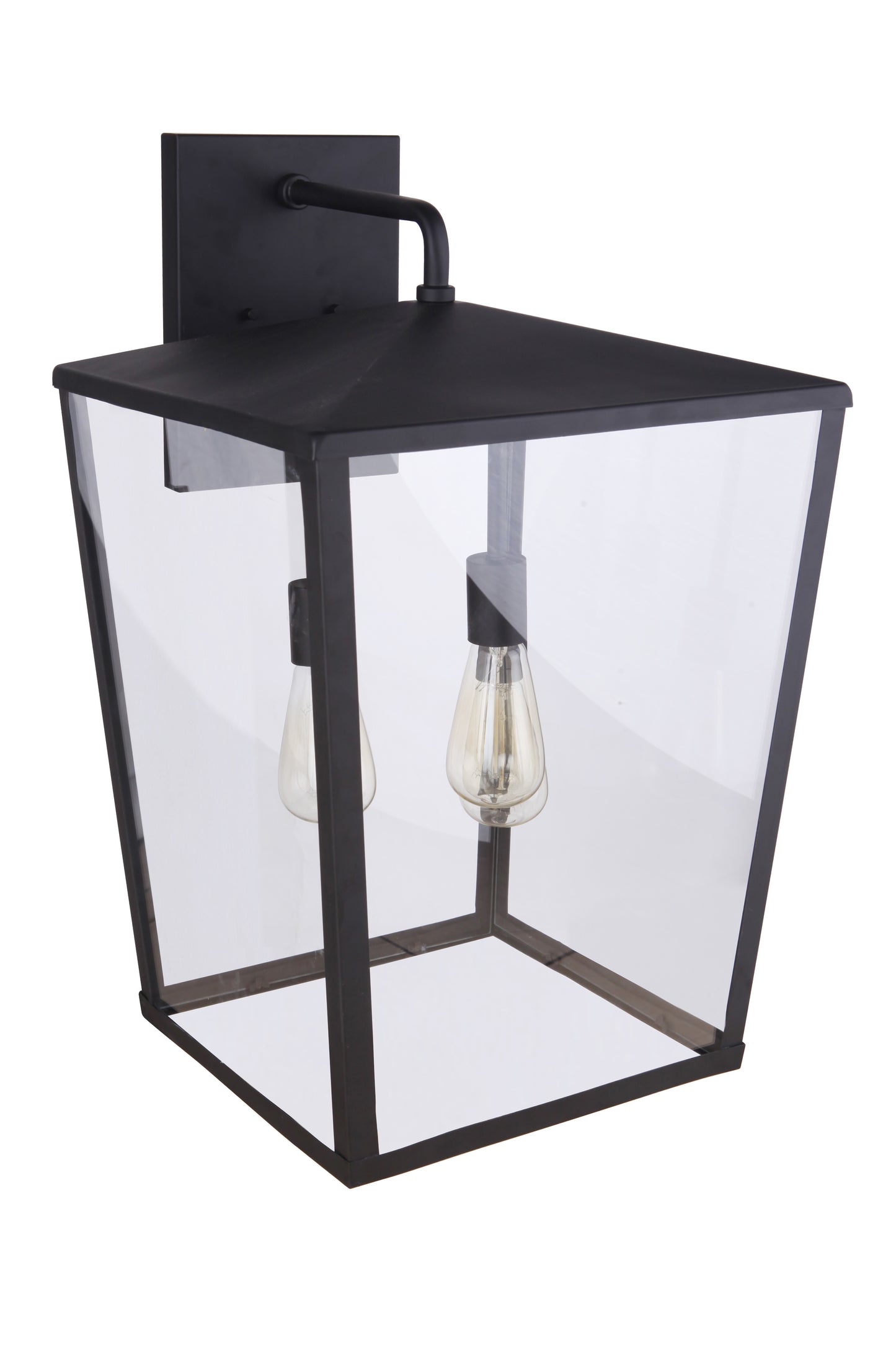 ZA4644-MN - Olsen 3 Light 24" High Outdoor Wall Lantern - Midnight