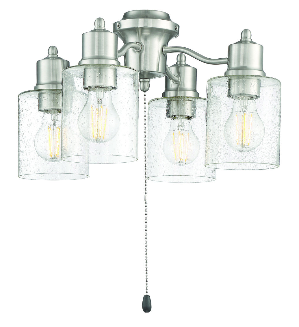 LK403107-BNK-LED - 4 Light Universal Energy Star Light Kit in Brushed Polished Nickel